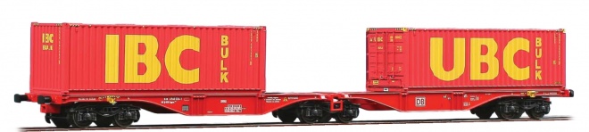 Articulated Container car type Sggrss 80  loaded with Bulk containers UBC<br /><a href='images/pictures/ACME/283884_c.jpg' target='_blank'>Full size image</a>